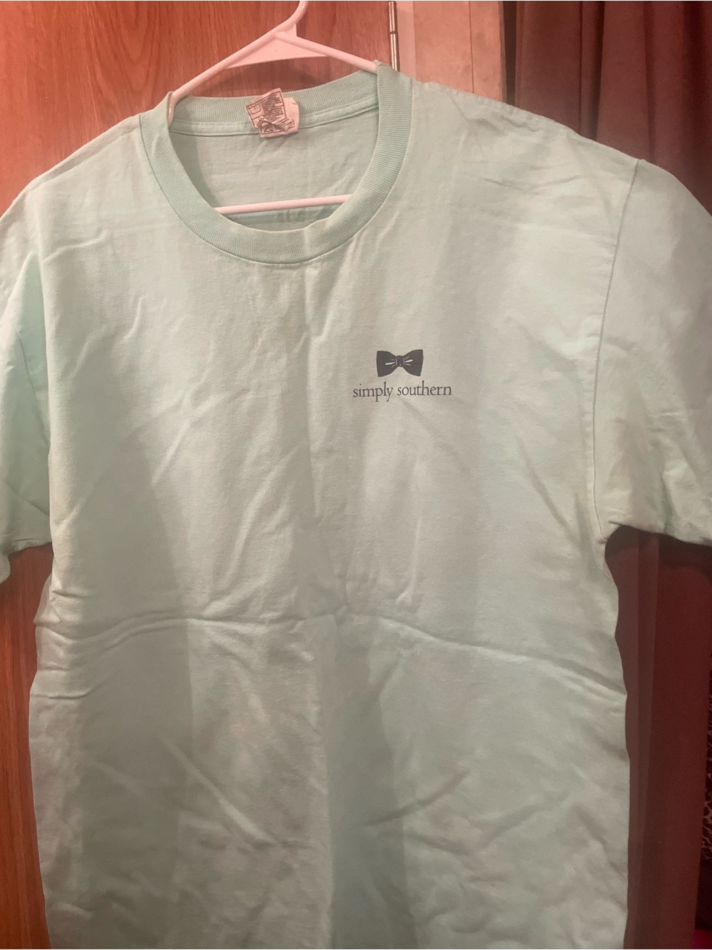 Simply Southern Mint Green Short Sleeve Crewneck Tee